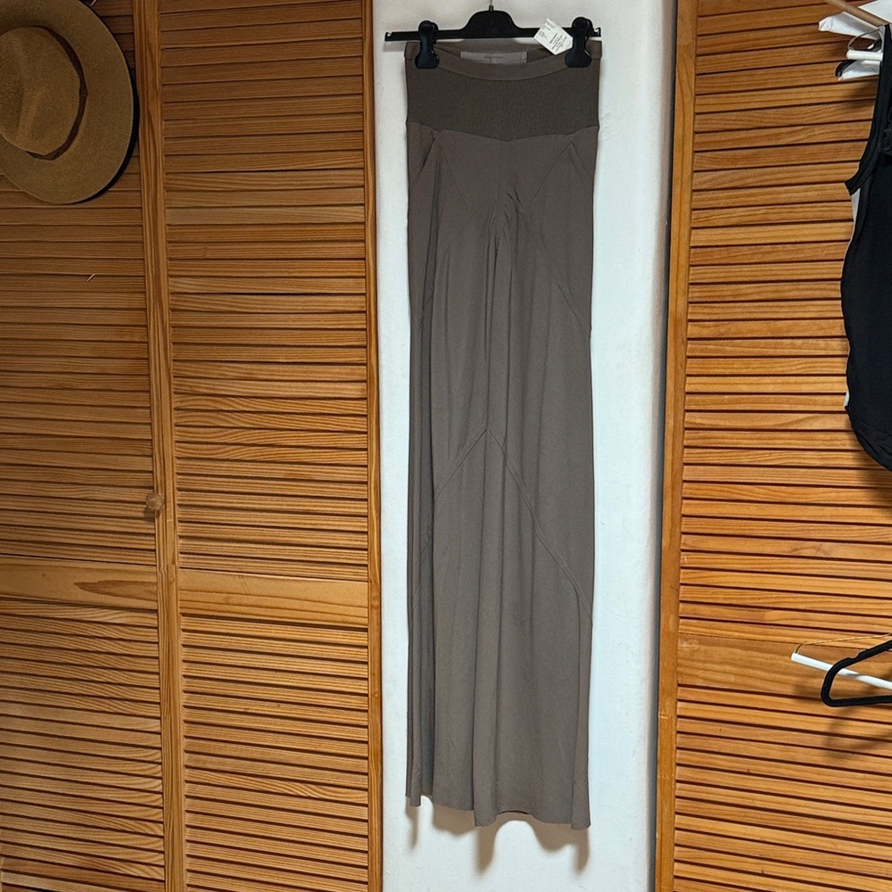 Rick Owens Like New Gray/Taupe Bias Pants